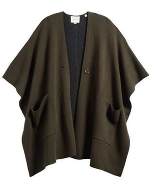 Vince Wool & Cashmere Cape - Black