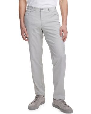Jack Victor Sage Five Pocket Pants - Gray