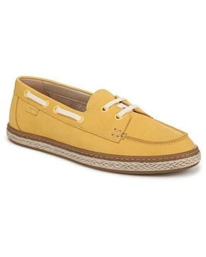 Vionic Bay Loafer Boat Shoe - Yellow
