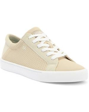 Mykos Vita Perforated Low Top Sneaker - Natural