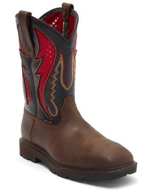 Ariat Groundbreaker Western Work Boot - Brown
