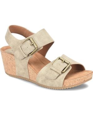 EuroSoft Emylee Wedge Sandal - Metallic