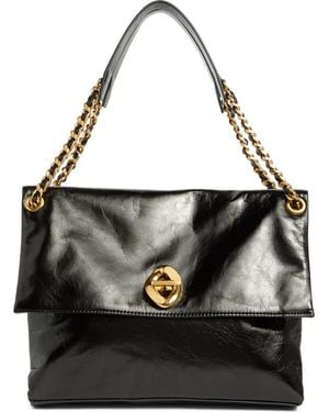 Rebecca Minkoff G Large Leather Shoulder Bag - Black