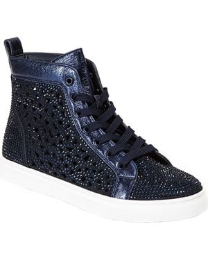 Lady Couture New York High Top Sneaker - Blue