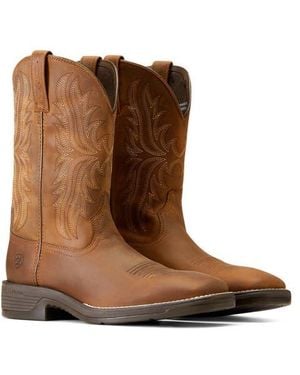 Ariat Ridgeback Oily Western Boot - Brown