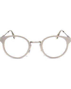Retrosuperfuture 54Mm Round Optical Glasses - Metallic