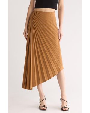 A.L.C. Tracy Asymmetric Skirt - Brown
