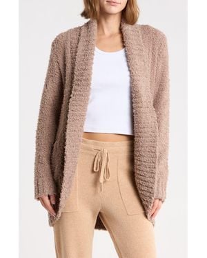 Honeydew Intimates Open Front Knit Cardigan - Brown