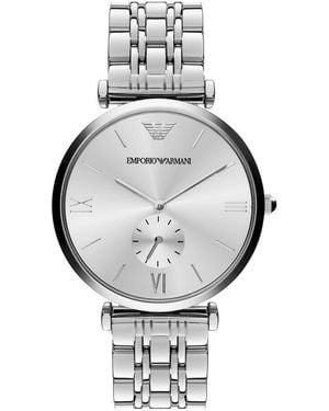 Emporio Armani Round Bracelet Watch, 40Mm - Gray