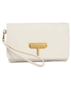 Tahari Sicily Wristlet Bifold Wallet - Natural