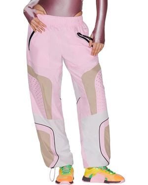 adidas By Stella McCartney Colorblock Woven Pants - Pink