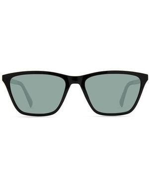 Eco Yun 53Mm Polarized Square Sunglasses - Black