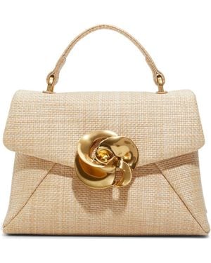 Ted Baker Poppy Rose Top Handle Satchel - Natural