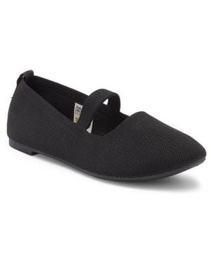 Danskin Shine Mary Jane Flat - Black