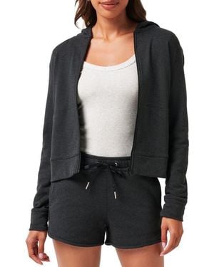 Travis Mathew Cloud Zip Hoodie - Black