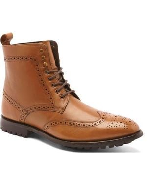 Anthony Veer Grant Wingtip Boot - Brown