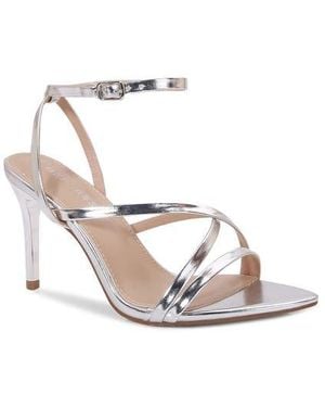 BERNESS Strappy Stiletto Sandal - White