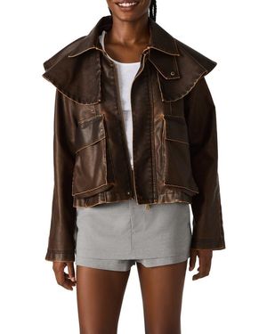 Steve Madden Varvara Long-sleeve Jacket - Brown