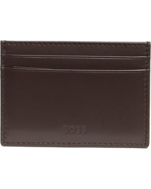 BOSS Randy Card Case - Brown