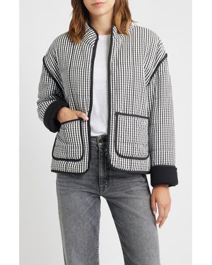 Thread & Supply Quilted Jacket - Gray