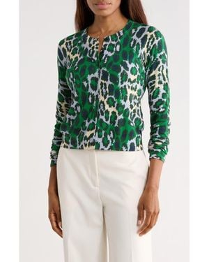 Diane von Furstenberg Roma Cardigan - Green