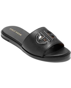 Cole Haan Flynn Logo Slide Sandal - Gray