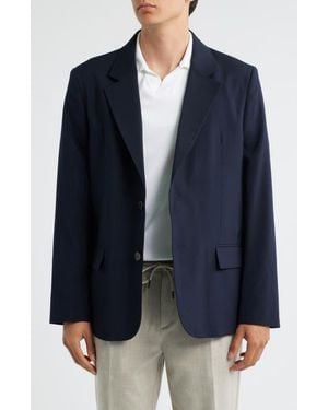 FRAME Wool Blazer - Blue