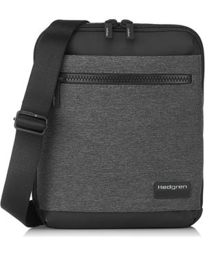 Hedgren Slim Chip Rfid Water Repellent Crossbody Bag - Black