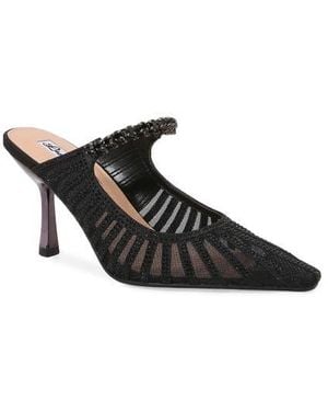 Lady Couture Love Mary Jane Mule - Black