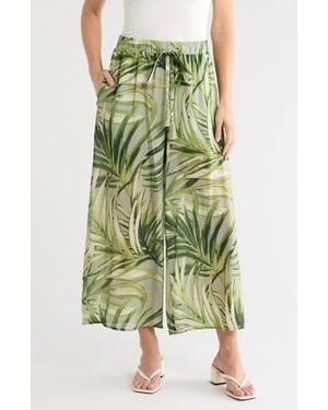 Vince Camuto Lawn Drawstring Pants - Green