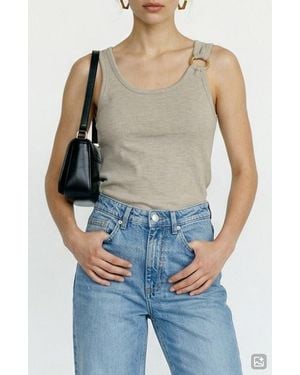 Vero Moda Kiki Scoop Neck Tank - Blue
