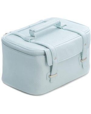 Bey-berk Travel Makeup Case - Blue