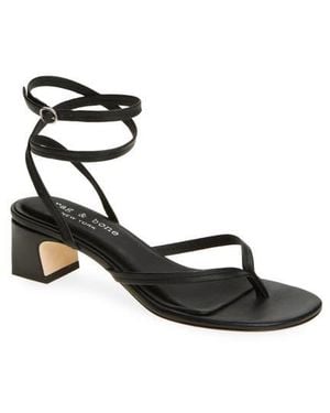 Rag & Bone Gemma Ankle Strap Sandal - White