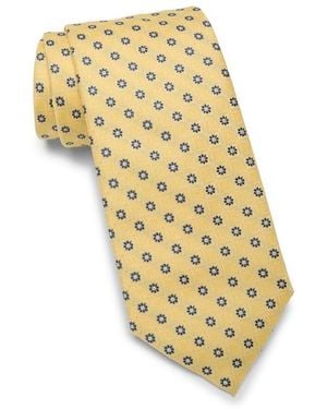 Tommy Hilfiger Malden Floral Tie - Yellow