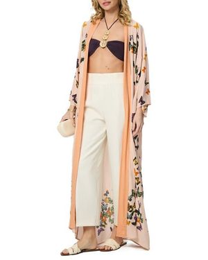 Saachi Longline Duster - White