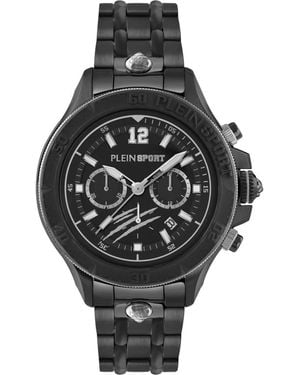 Philipp Plein Warrior Tech Quartz Bracelet Watch, 47.5Mm - Black