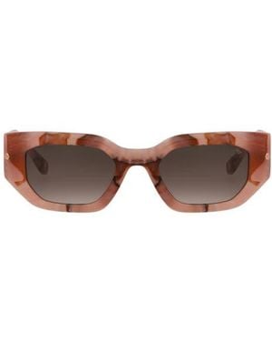 Philipp Plein 55Mm Square Sunglasses1 - Brown