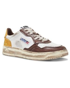 Autry Retro Low Sneaker - White
