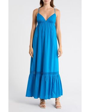 Abound Cotton Maxi Dress - Blue
