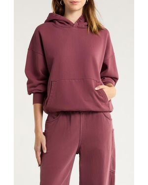 AFRM Blake Cotton Hoodie - Red