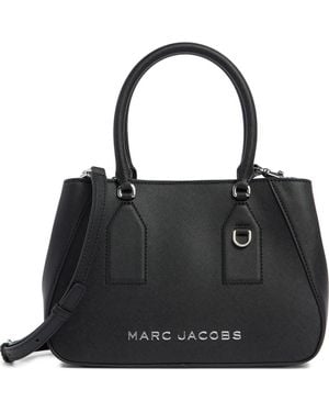 Marc Jacobs The Small Trademarc Small Satchel Bag - Black
