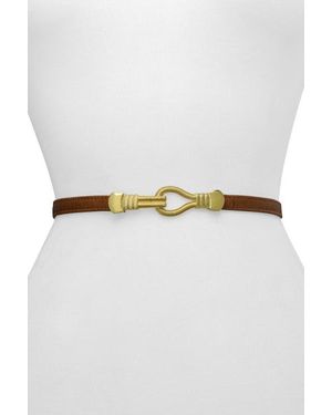 Raina Sara Hook Belt - White