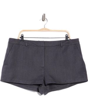 ASOS Tailored Micro Shorts - Blue