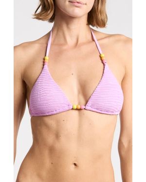 Dippin' Daisy's Bali Triangle Bikini Top - Purple