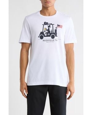 Travis Mathew Diablo Cotton Graphic T-Shirt - White