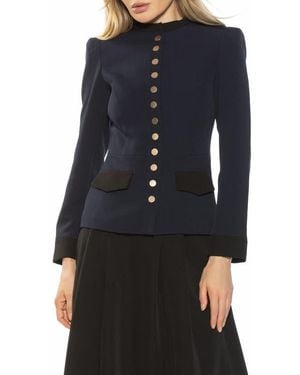 Alexia Admor Nox Button-Up Blazer - Black