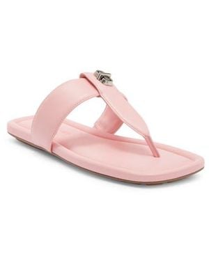Marc Jacobs The Dual T-Strap Sandal - Pink