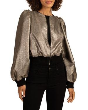 Trina Turk Supernova Bomber Jacket - Black