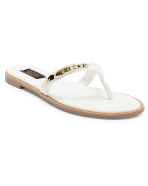 Rachel Roy Lisbon Flip Flop - White