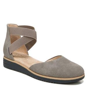 Naturalizer Intro D'Orsay Wedge Flat - White